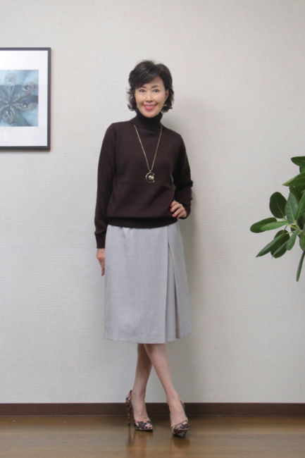 元気見え服の 冬じたく 50代 60代大人の女性のファッション通販ブログ