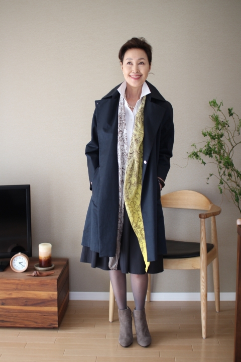 春コートただいま制作中です 50代 60代大人の女性のファッション通販ブログ